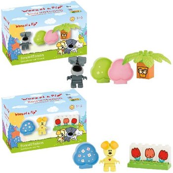 Blocos de Construção Woezel & Pip - Diversão com Woezel (12 un.)