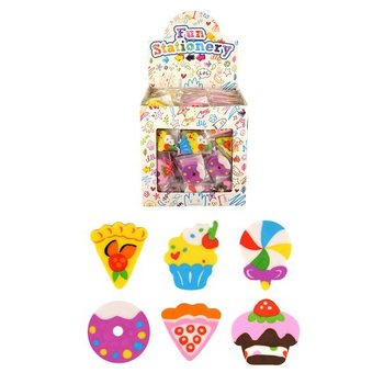 Borrachas Formato Doces em Expositor (180 un.)