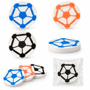 BORRACHA DE FUTEBOL EM DISPLAY (30 un.)