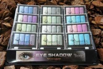 MIX DE SOMBRAS DE OLHOS BUTTERFLY (12 un)