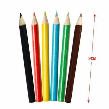 Conjunto de 6 L&aacute;pis de Cor para Rapazes