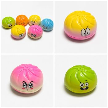 RAGE - Squishy Dumplings GRANDE (Dim. 9 x 9 x 4 Cm) - Viral 2026 Fidget Toy - COM CART&Atilde;O DE TOPO (24 un.)