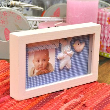 Moldura 3D de madeira para quarto infantil - Modelo 3 (6 un.)