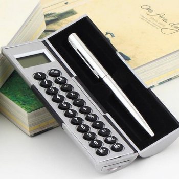 Calculadora Mágica + Caneta (28 un.)