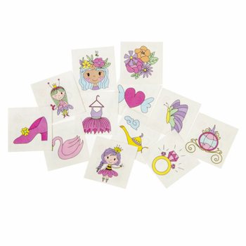 Tatuagens de Princesas Fun - Expositor de 48 Pacotes