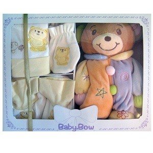 Conjunto de Oferta Baby Bow - Urso (4 peças)