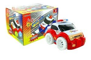Camião de Polícia de Brinquedo Bump & Go com Luz e Som