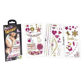 REVELL - TATUAGENS METÁLICAS PARA MENINAS (6 Unid.)
