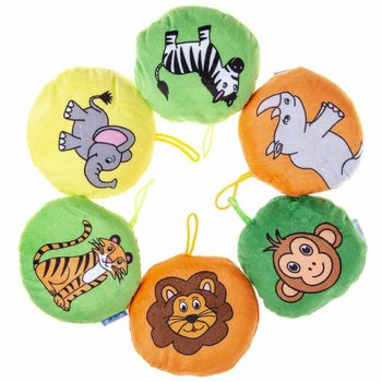 Peluche Animais da Selva - Diâmetro: 10 cm (48 un.)