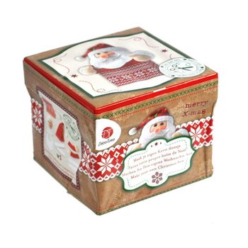CRIA A TUA PR&Oacute;PRIA CAIXA DE NATAL - MODELO: PAI NATAL
