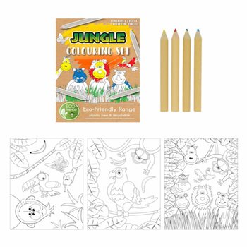 ECOLÓGICO – Conjunto de Desenho Animais da Selva (25 unid.)