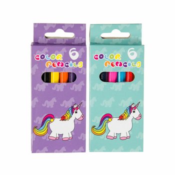 CONJUNTO DE 6 L&Aacute;PIS DE COR - UNIC&Oacute;RNIO (24 un.)