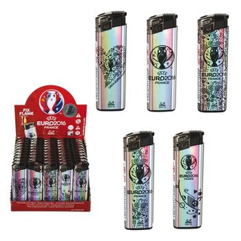 Isqueiros elétricos UEFA EURO 2016 em display - 50 un (Liquidação)