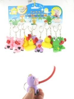 Porta-chaves Animais com Língua (12 un.)