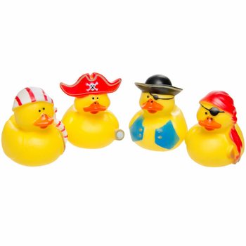MIX PATINHOS DE BANHO PIRATA - 5x5 cm (4 unid.)