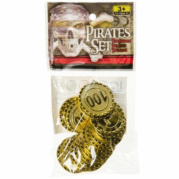 Expositor de 48 Sacos de Moedas de Pirata