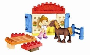 ESTÁBULO DE PÓNEIS MEGABLOKS BLOK TOWN - 361 (2 unid.)