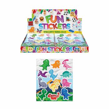 FUN STICKERS – MODELO: DINOSSAURO (120 un.)