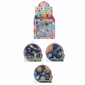 Mini Jogos de Flipper Espaço – Expositor de 108 unidades