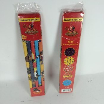 Papel de Embrulho de 5 Pe&ccedil;as 'De Club van Sinterklaas'