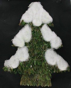 &Aacute;RVORE NATURAL COM NEVE GRANDE (1 un.)