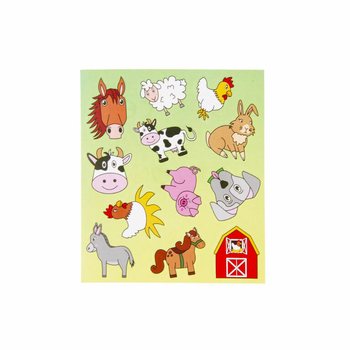AUTOCOLANTES FUN &ndash; MODELO: ANIMAIS DA QUINTA (120 un.)