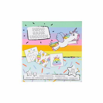 Jogo de Mem&oacute;ria Unic&oacute;rnio - Embalagem Display (12 unidades)