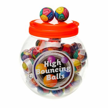 BOLAS SALTITONAS Ø 3,6 Cm EM POTE (48 un.)