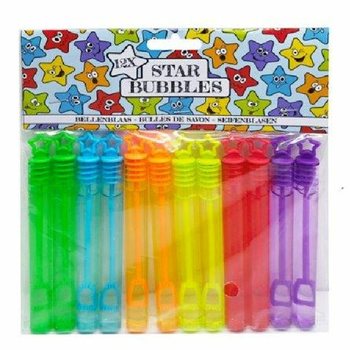 Bolinhas de Sab&atilde;o Estrelas Coloridas (12 Unidades)