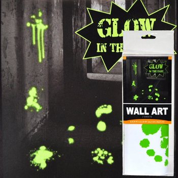 DECORAÇÃO DE PAREDE GLOW IN THE DARK - AUTOCOLANTES (6 un.)