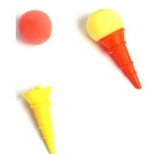 MINI GELADOS LAN&Ccedil;ADORES EM SAQUETA 10 CM (24 un.)