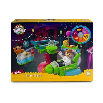 KIDS BRICKS FUN PARK - CONJUNTO DE BLOCOS DE CONSTRU&Ccedil;&Atilde;O - 130 PE&Ccedil;AS (1 un.)