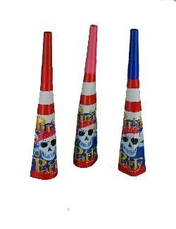 6 LÍNGUAS DE SOGRA PARA ANIVERSÁRIO - "PIRATE PARTY" (6 sets)