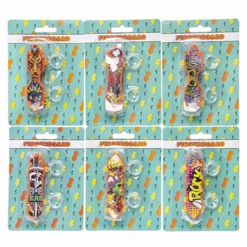 Finger Skateboards em Cart&atilde;o (24 un.)