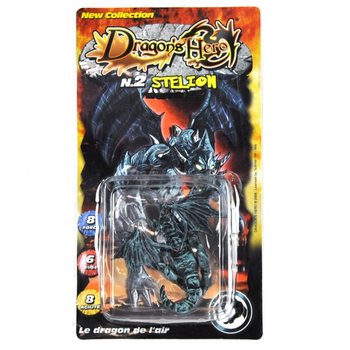 Figuras de Drag&atilde;o Dragon's Hero em Cart&atilde;o (12 un.)