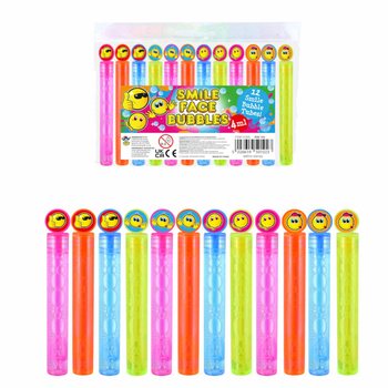Varinhas de sabão Smiley coloridas (1 embalagem de 12 unidades)
