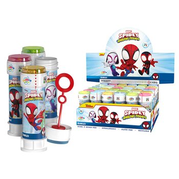 Bolas de Sab&atilde;o Spidey Spiderman Amazing Friends - 60ml - Expositor (36 un.)