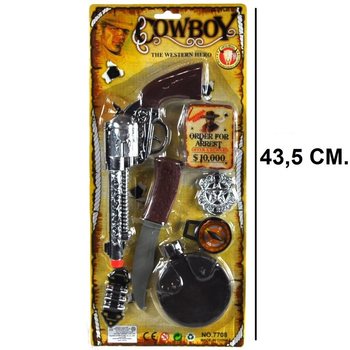 SET DE COWBOY EM CARTÃO - MODELO 4 (6 un.)