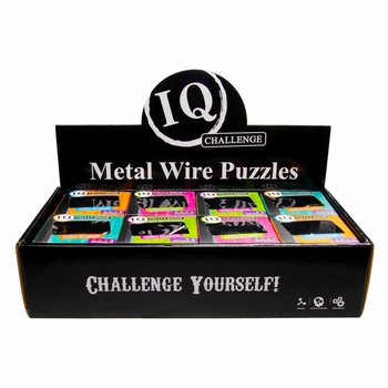 QUEBRA-CABE&Ccedil;AS IQ EM METAL (24 un.)