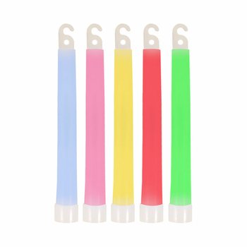 BASTÕES LUMINOSOS GLOW STICK - 15CM COM CORDÃO - CORES MIX (25 un.)