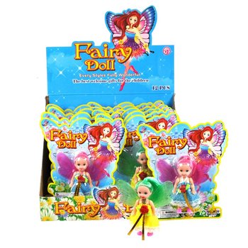 Fadas de Brinquedo em Cartão (12 un.)