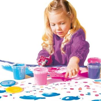 Ses Pintura a Dedos Girly, Set de Pintura 4x150ml (1 un.)