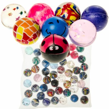 MIX BOLAS SALTITONAS Ø 3.2 Cm. (50un.)