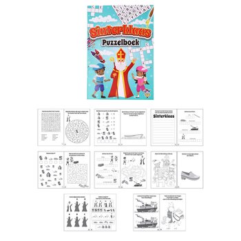 Livro de Atividades Sinterklaas (Conjunto de 48)