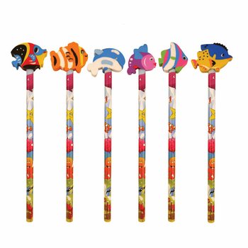 L&aacute;pis SEA LIFE / Peixes com Borracha