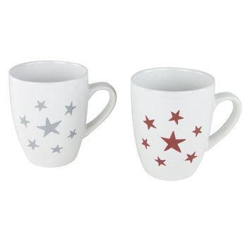 Conjunto de 6 Canecas de Natal em Caixa de Presente (2 conj.)