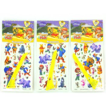 AUTOCOLANTES DE TRANSFERÊNCIA DISNEY TIGRE E WINNIE THE POOH (24 un.)