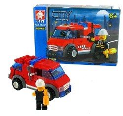 BLOCOS DE CONSTRUÇÃO BOMBEIROS BRICKS (6 un.)