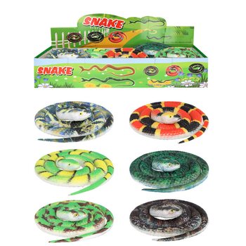 COBRAS - 70 CM DE COMPRIMENTO MIX DE ESPCIES EM DISPLAY (36 un.)