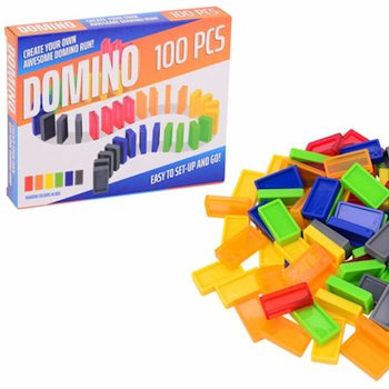 Conjunto de Jogo de Dominó - 100 Peças em Caixa de Oferta